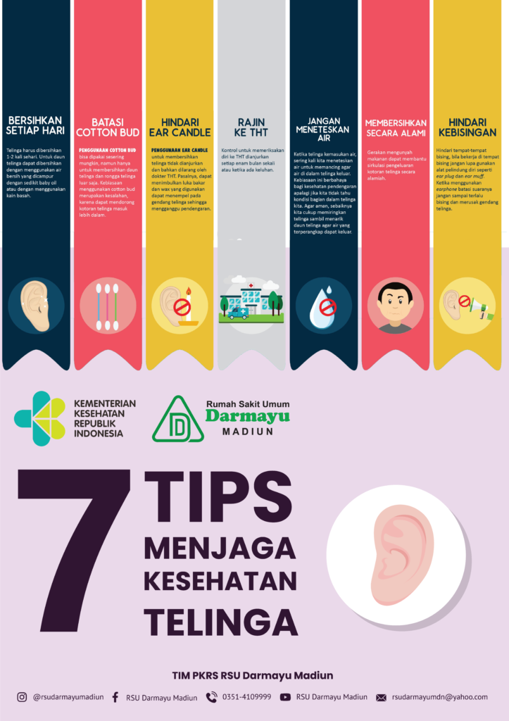 7 Tips Menjaga Kesehatan Telinga RS DARMAYU MADIUN